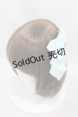 Cerise / ベルベットリボンバレッタ  アイスブルー H-25-06-23-1010-LO-AC-KB-ZH