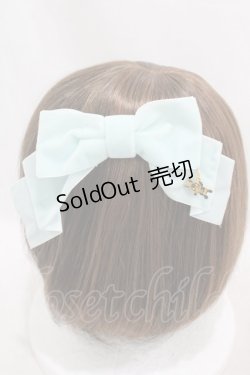 画像2: Cerise / ベルベットリボンバレッタ  アイスブルー H-25-06-23-1010-LO-AC-KB-ZH