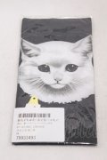 あちゃちゅむ / オーバーニーハイソックス  ねこ/ブラック H-25-06-23-1018-PU-ZA-KB-ZH
