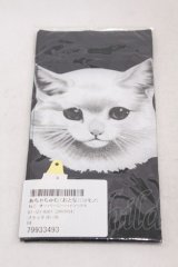 あちゃちゅむ / オーバーニーハイソックス  ねこ/ブラック H-25-06-23-1018-PU-ZA-KB-ZH