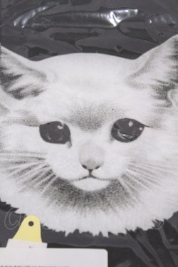 画像2: あちゃちゅむ / オーバーニーハイソックス  ねこ/ブラック H-25-06-23-1018-PU-ZA-KB-ZH