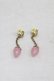 画像2: Jane Marple / ストロベリーピアス＆リング  ピンク H-25-06-23-1020-JM-AC-KB-ZH (2)