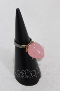 画像3: Jane Marple / ストロベリーピアス＆リング  ピンク H-25-06-23-1020-JM-AC-KB-ZH