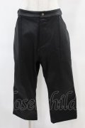Na+H / サイドベルトパンツ  ブラック H-25-06-23-1028-PU-PA-KB-ZH