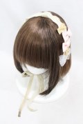 Emily Temple cute / マルチリボンヘアピース  アイボリー H-25-06-23-1005-ET-AC-KB-ZH