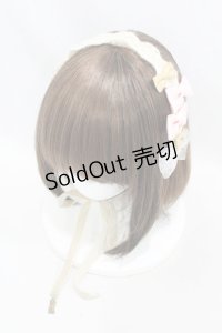 Emily Temple cute / マルチリボンヘアピース  アイボリー H-25-06-23-1005-ET-AC-KB-ZH