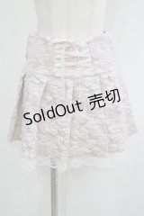 Ank Rouge / ヨーク切替えスピンドルプリーツスカパン M ピンク H-25-06-23-046-CA-SK-NS-ZH