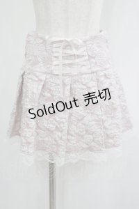 Ank Rouge / ヨーク切替えスピンドルプリーツスカパン M ピンク H-25-06-23-046-CA-SK-NS-ZH