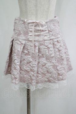 画像1: Ank Rouge / ヨーク切替えスピンドルプリーツスカパン M ピンク H-25-06-23-046-CA-SK-NS-ZH