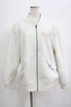 画像1: Ank Rouge / うさぎブルゾン M オフ H-25-06-23-047-CA-JA-NS-ZH