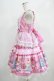 画像2: Angelic Pretty / Toy's Donut Diner エプロンドレスSet Free ピンク H-25-06-23-004-AP-OP-NS-ZH (2)