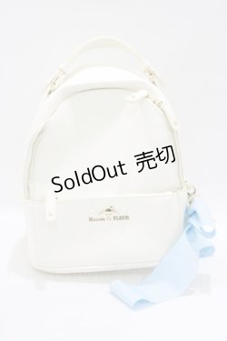 画像2: Maison de FLEUR / シナモロールリボンリュック  オフ H-25-06-23-066-LO-BG-NS-ZH
