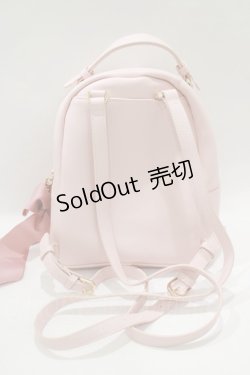 画像4: Maison de FLEUR / マイメロディリボンリュック  ピンク H-25-06-23-067-LO-BG-NS-ZH