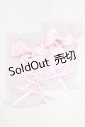 Angelic Pretty / レースアップDollアームウォーマー  ピンク H-25-06-23-069-AP-ZA-NS-ZH
