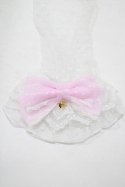 画像3: Angelic Pretty / ハートチュールPrincessアームウォーマー  オフ H-25-06-23-070-AP-ZA-NS-ZH