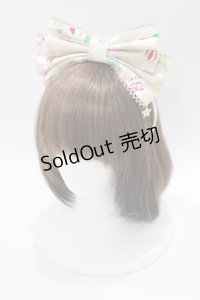 Angelic Pretty / Fantasy Theaterカチューシャ  アイボリー H-25-06-23-071-AP-AC-NS-ZH
