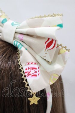 画像2: Angelic Pretty / Fantasy Theaterカチューシャ  アイボリー H-25-06-23-071-AP-AC-NS-ZH