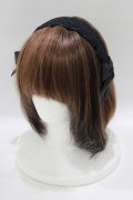m petit by misako / TT*AMレースカチューシャ  ブラック H-25-06-23-075-LO-AC-NS-ZH