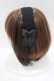 画像2: m petit by misako / TT*AMレースカチューシャ  ブラック H-25-06-23-075-LO-AC-NS-ZH (2)