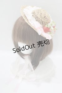 Angelic Pretty / フルーティストローHat  ピンク H-25-06-23-077-AP-AC-NS-ZH