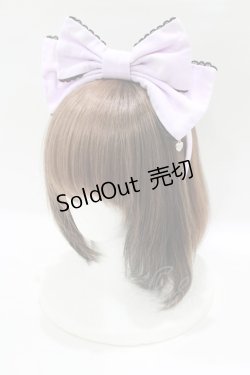 画像1: Angelic Pretty / Fantasic Dollyカチューシャ  ラベンダー H-25-06-23-079-AP-AC-NS-ZH