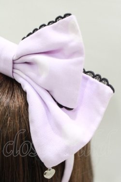 画像2: Angelic Pretty / Fantasic Dollyカチューシャ  ラベンダー H-25-06-23-079-AP-AC-NS-ZH