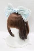 Angelic Pretty / ラブハートリボンカチューシャ  サックス H-25-06-23-080-AP-AC-NS-ZH