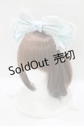 Angelic Pretty / ラブハートリボンカチューシャ  サックス H-25-06-23-080-AP-AC-NS-ZH