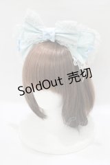 Angelic Pretty / ラブハートリボンカチューシャ  サックス H-25-06-23-080-AP-AC-NS-ZH