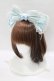 画像1: Angelic Pretty / ラブハートリボンカチューシャ  サックス H-25-06-23-080-AP-AC-NS-ZH (1)