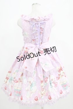 画像3: Angelic Pretty / リリカルパーティーおでかけジャンパースカートSet Free ラベンダー H-25-06-23-001-AP-OP-NS-ZH