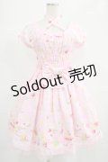 Angelic Pretty / 夢みるマカロンワンピース Free ピンク H-25-06-23-005-AP-OP-NS-ZH