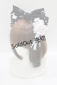 Angelic Pretty / Dreamyベビールームカチューシャ  ブラック H-25-06-23-081-AP-AC-NS-ZH