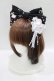 画像1: Angelic Pretty / Dreamyベビールームカチューシャ  ブラック H-25-06-23-081-AP-AC-NS-ZH (1)