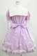 画像3: Angelic Pretty / ギンガム立ち襟ワンピース（2004年） Free ラベンダー H-25-06-23-084-AP-OP-NS-ZH (3)