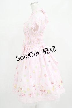 画像2: Angelic Pretty / 夢みるマカロンワンピース Free ピンク H-25-06-23-005-AP-OP-NS-ZH