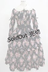 Innocent World / トーションレースドールワンピース M ブラック H-25-06-23-008-IW-OP-NS-ZH