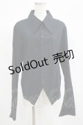 PUTUMAYO / メンズブラウス  黒 H-25-06-24-031-PT-BL-KB-ZH