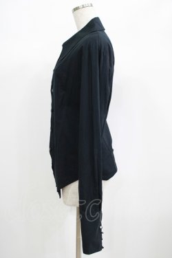 画像2: PUTUMAYO / メンズブラウス  黒 H-25-06-24-031-PT-BL-KB-ZH