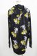 画像3: NieR Clothing / 総柄ZIPパーカー  黒 H-25-06-24-037-PU-TO-KB-ZH (3)