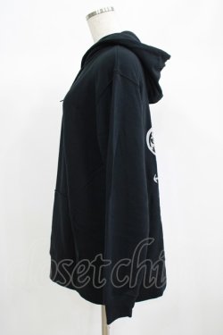 画像2: NieR Clothing / プリントプルパーカー XL 黒 H-25-06-24-040-PU-TO-KB-ZH