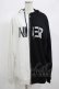 画像1: NieR Clothing / TWO-TONE ZIPパーカー  黒×グレー H-25-06-24-041-PU-TO-KB-ZH (1)