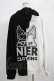 画像3: NieR Clothing / TWO-TONE ZIPパーカー  黒×グレー H-25-06-24-041-PU-TO-KB-ZH (3)