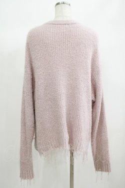 画像3: MILKBOY / SHAGGY CARDIGAN  スモークピンク H-25-06-24-044-MB-TO-KB-ZH