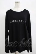 NieR Clothing / COTTON LONG CUTSEW  黒 H-25-06-24-046-PU-TO-KB-ZH