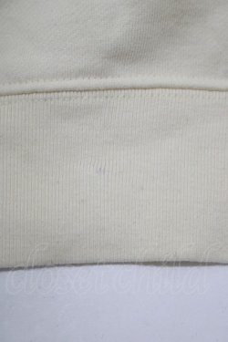 画像4: TRAVAS TOKYO / 袖くまラウンドロゴスウェット  アイボリー H-25-06-24-047-PU-TO-KB-ZH