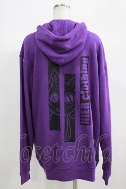 画像3: NieR Clothing / プリントプルパーカー 2XL パープル H-25-06-24-049-PU-TO-KB-ZH