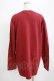 画像3: NieR Clothing / COTTON LONG CUTSEW XL エンジ H-25-06-24-051-PU-TO-KB-ZH (3)