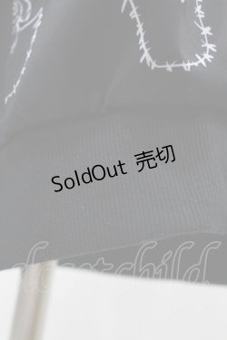 画像3: NieR Clothing / 総柄ZIPパーカー F 黒 H-25-10-14-006-PU-TO-KB-ZH