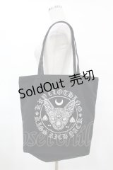KRY CLOTHING / トートバッグ  黒 H-25-06-24-1048-EL-BG-KB-ZH